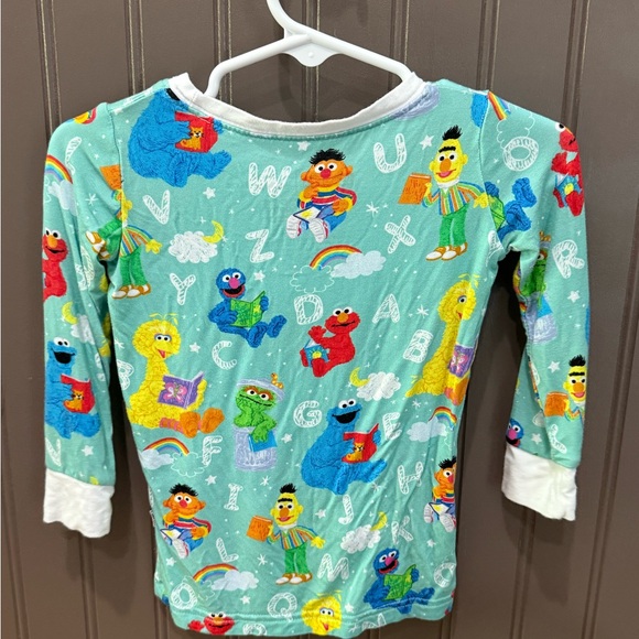 Little Sleepies Sesame Street Pajama two piece - Picture 3 of 5